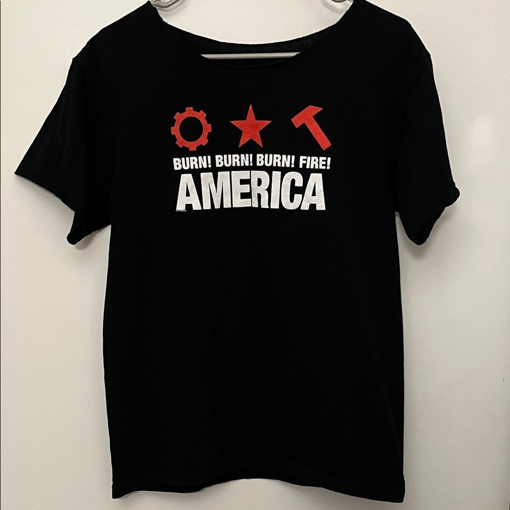 Nitzer Ebb Body of Work Tour 2006 America Concert T-shirt DIY Distressed